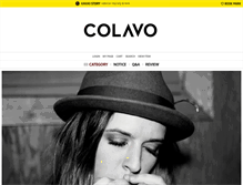 Tablet Screenshot of colavo.com